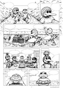 Kory - Flight of the Kiwi - Online Activities - Colour-ins - Page 2